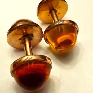 Vintage Gold Plated Double Cufflinks